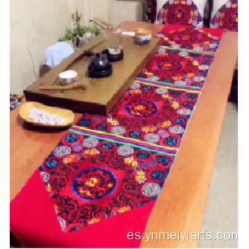 Mantel decorativo hecho a mano de Bohemia para cenar